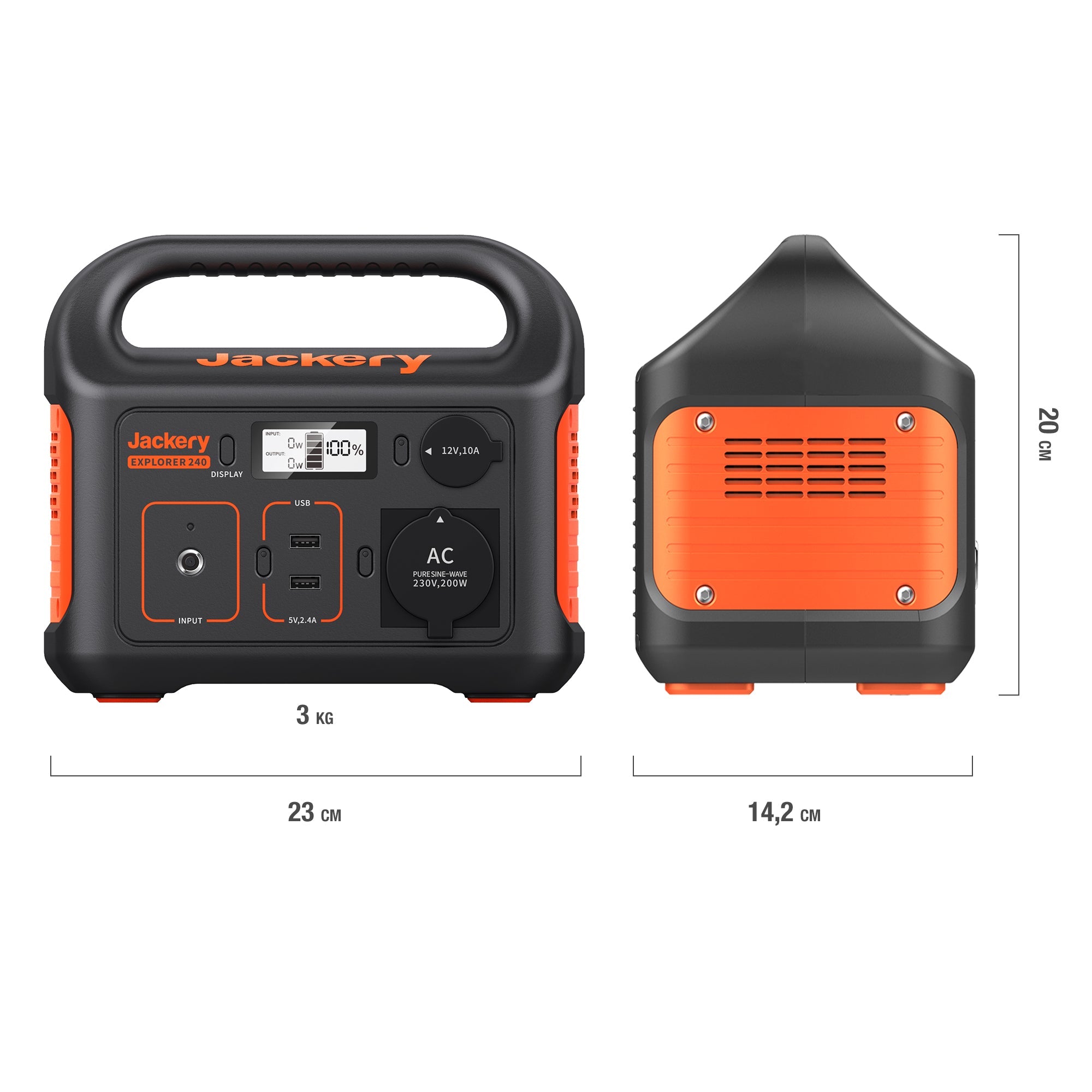 Jackery Explorer 240 Portable Power Station 240Wh product image