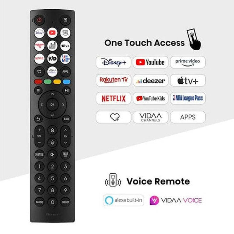 Hisense U6NQ 55" 4K UHD Mini-LED Smart TV | 55U61NQ Hisense TV Euronics Ireland