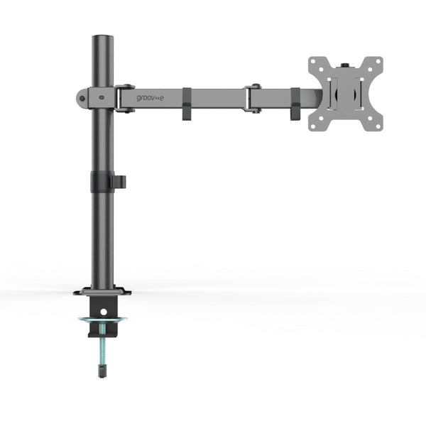 Groov-e Universal Single Desktop Monitor Arm Black - official product image