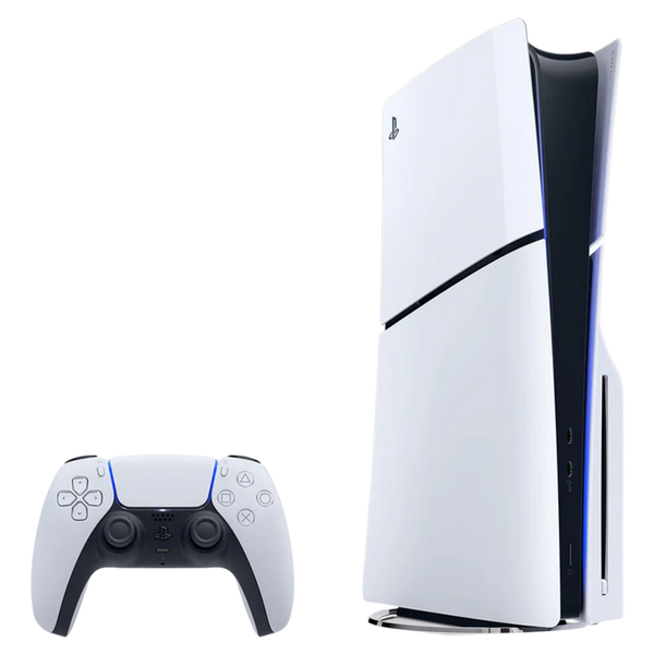 Sony PlayStation 5 Disc Drive Gaming Console – White & Black | 1TB Disc Edition