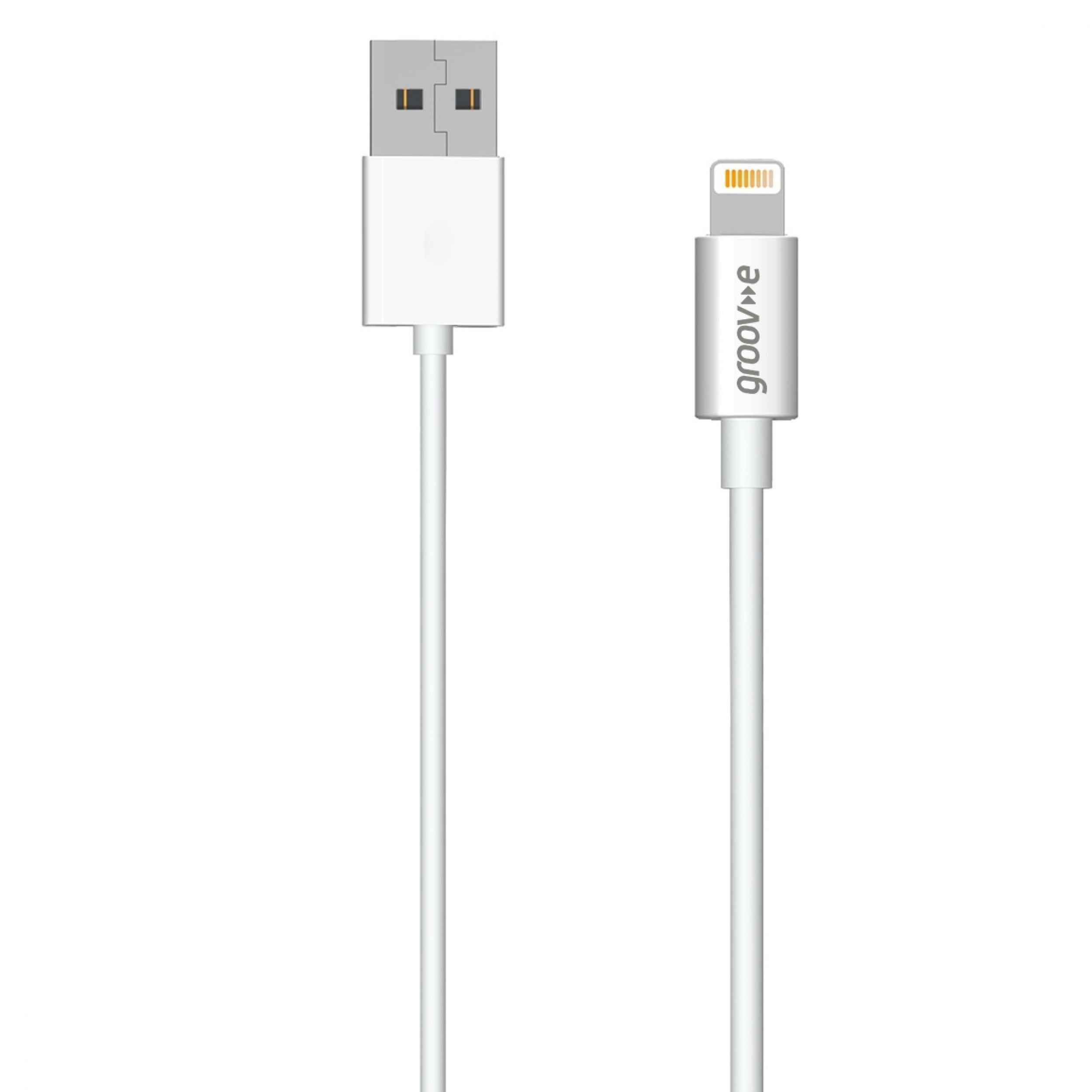 Groov-e MFI Lightning to USB-A Charging Cable 2m - official product image