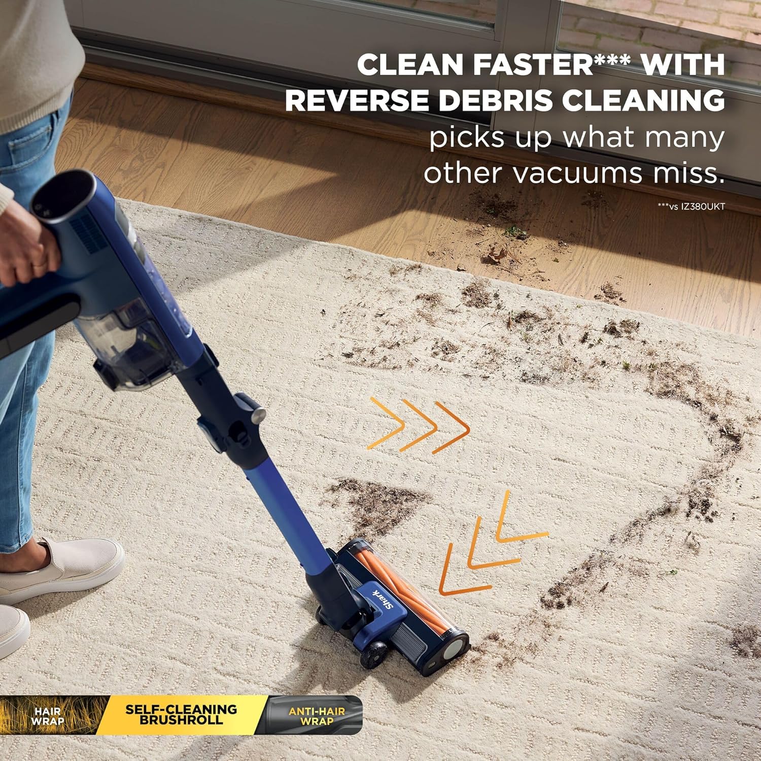 Shark PowerDetect Speed Clean and Empty Cordless Pet Pro Vacuum | IA3241UKT