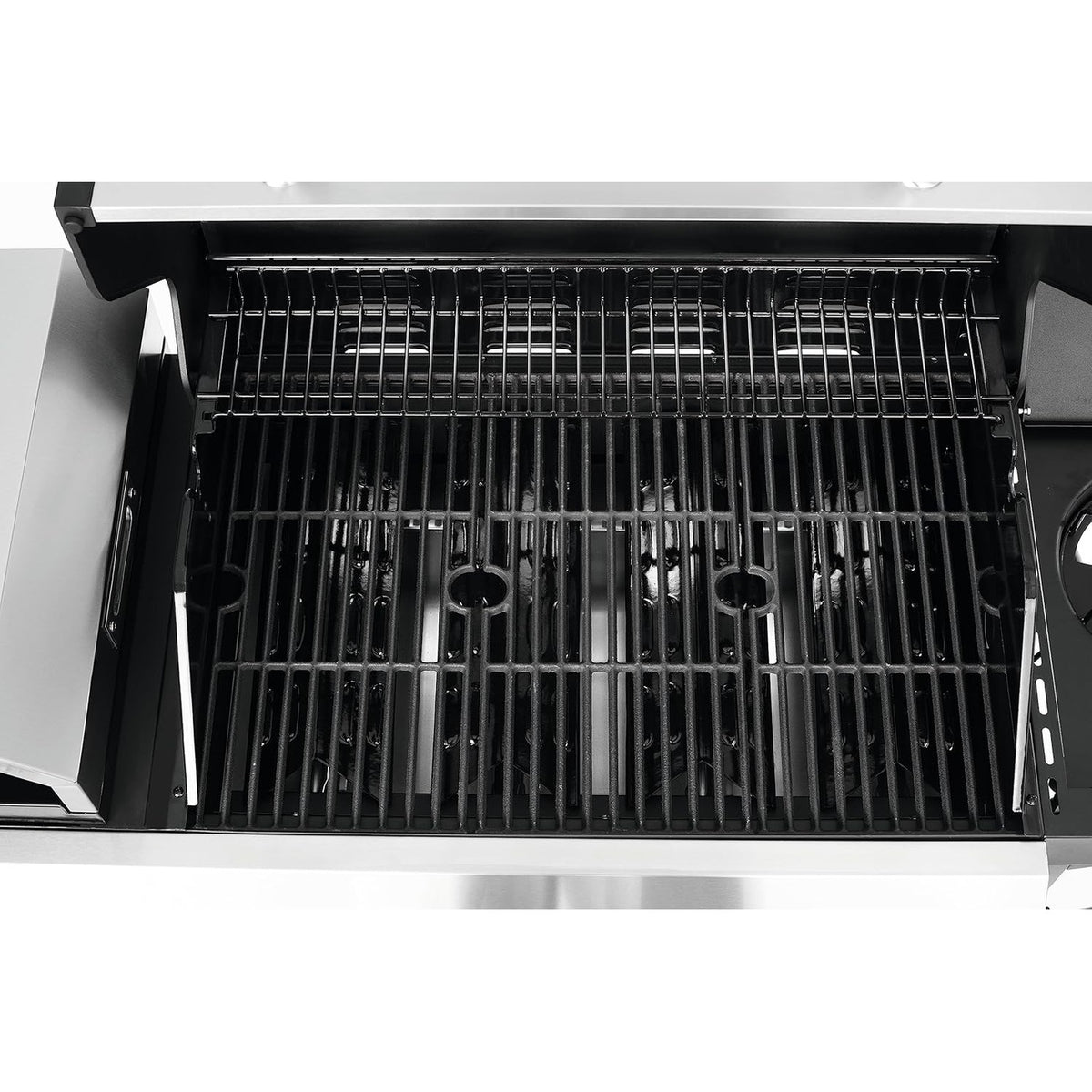 Landmann Caliano 6.1 Cast Iron Gas BBQ with Integrated Pizza Oven | 11937 Landmann Outdoor Grill Euronics Ireland
