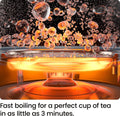 Chefman Fast-Boil 1.8L Electric Glass Kettle | RJ11-18-CTI-UK
