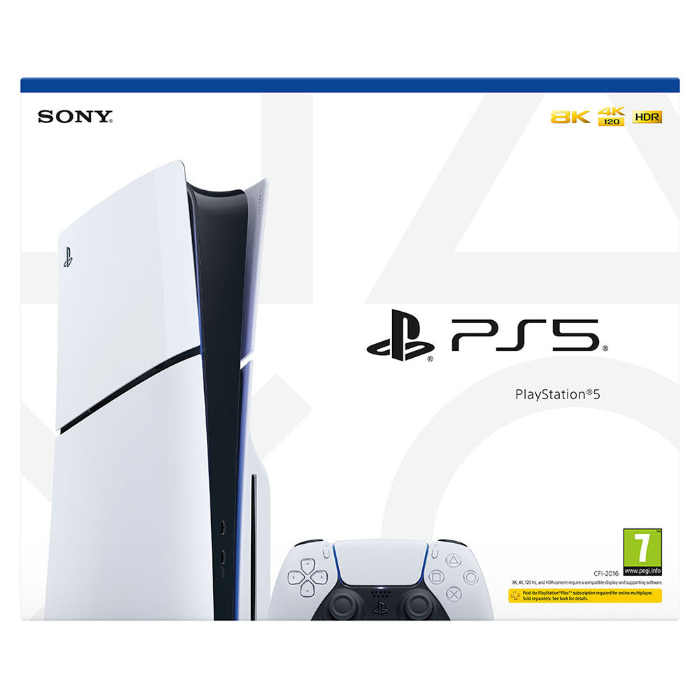 Sony PlayStation 5 Disc Drive Gaming Console – White & Black | 1TB Disc Edition