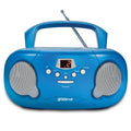 Groov-e Original Boombox CD Player with AM/FM Radio Blue - official product image