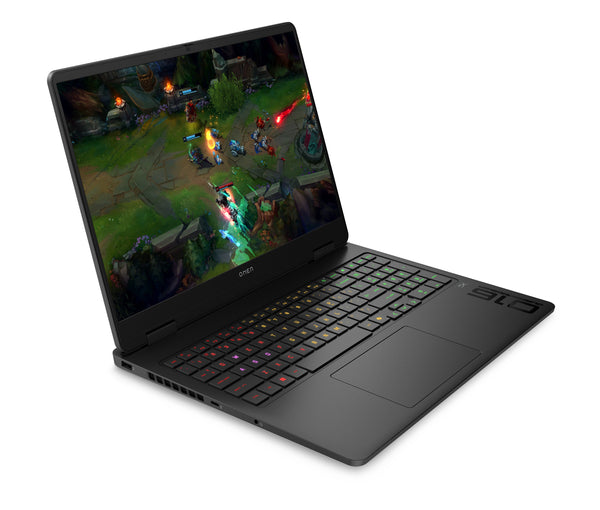 HP OMEN Slim 16 gaming laptop in Shadow Black