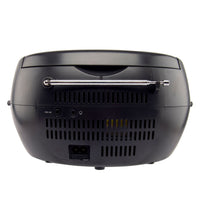Groov-e Traditional Boombox CD Cassette and FM Radio Black - official product image