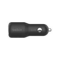 Belkin BoostCharge Dual Car Charger 42W Black product image
