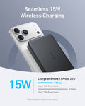 Anker MagGo 10K Magnetic Wireless Power Bank, White - official product image