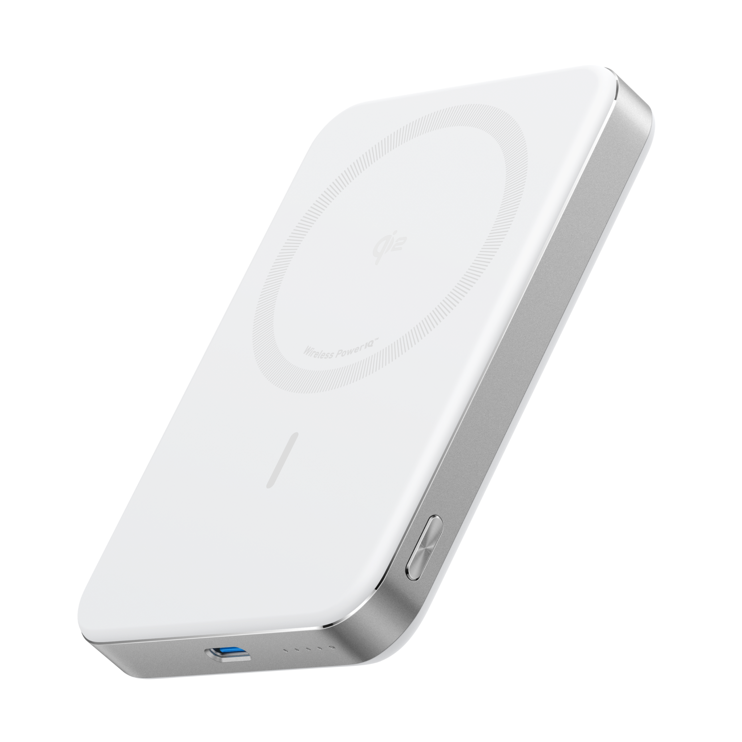 Anker MagGo 10K Magnetic Wireless Power Bank, White - official product image
