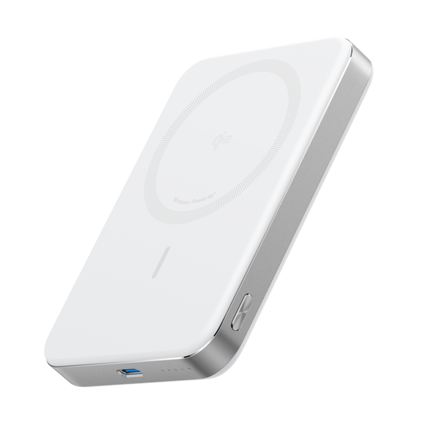 Anker MagGo 10K Magnetic Wireless Power Bank, White - official product image