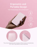 Anker MagGo 10K Magnetic Wireless Power Bank, White - official product image