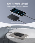Anker MagGo 10K Magnetic Wireless Power Bank, White - official product image