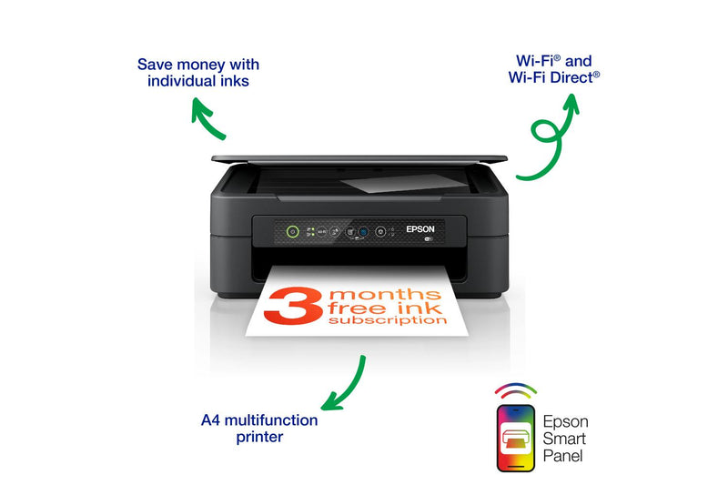 Epson Expression Home XP‑2200 A4 Wi‑Fi All‑in‑One Printer | C11CK67401