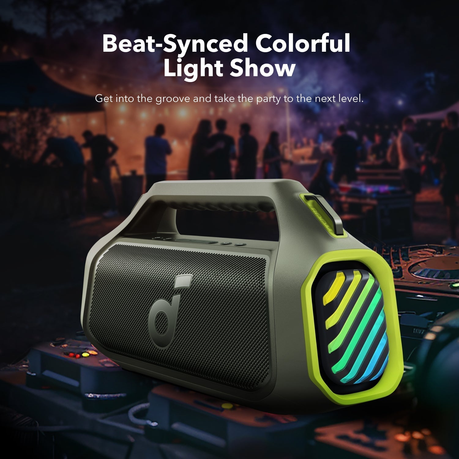 soundcore Boom 2 Plus Bluetooth Speaker, Phantom Black - official product image