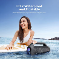 soundcore Boom 2 Plus Bluetooth Speaker, Phantom Black - official product image
