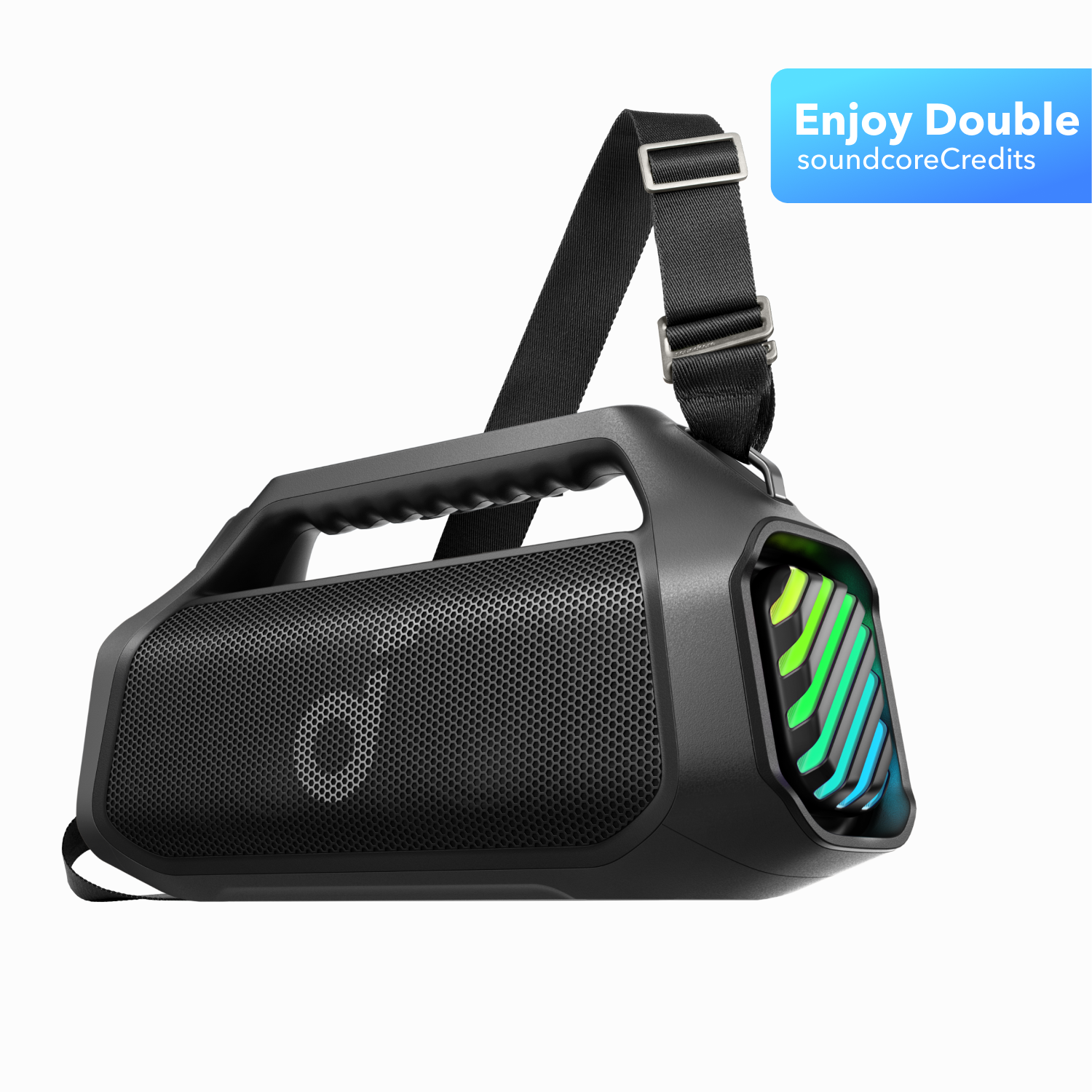 soundcore Boom 2 Pro Bluetooth Speaker, Black - official product image
