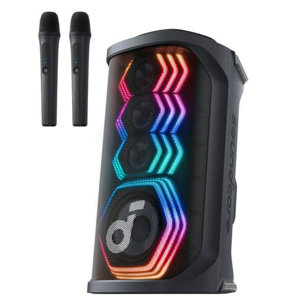 Soundcore Rave 3S AI Karaoke Party Speaker 200 W – Black Audio
