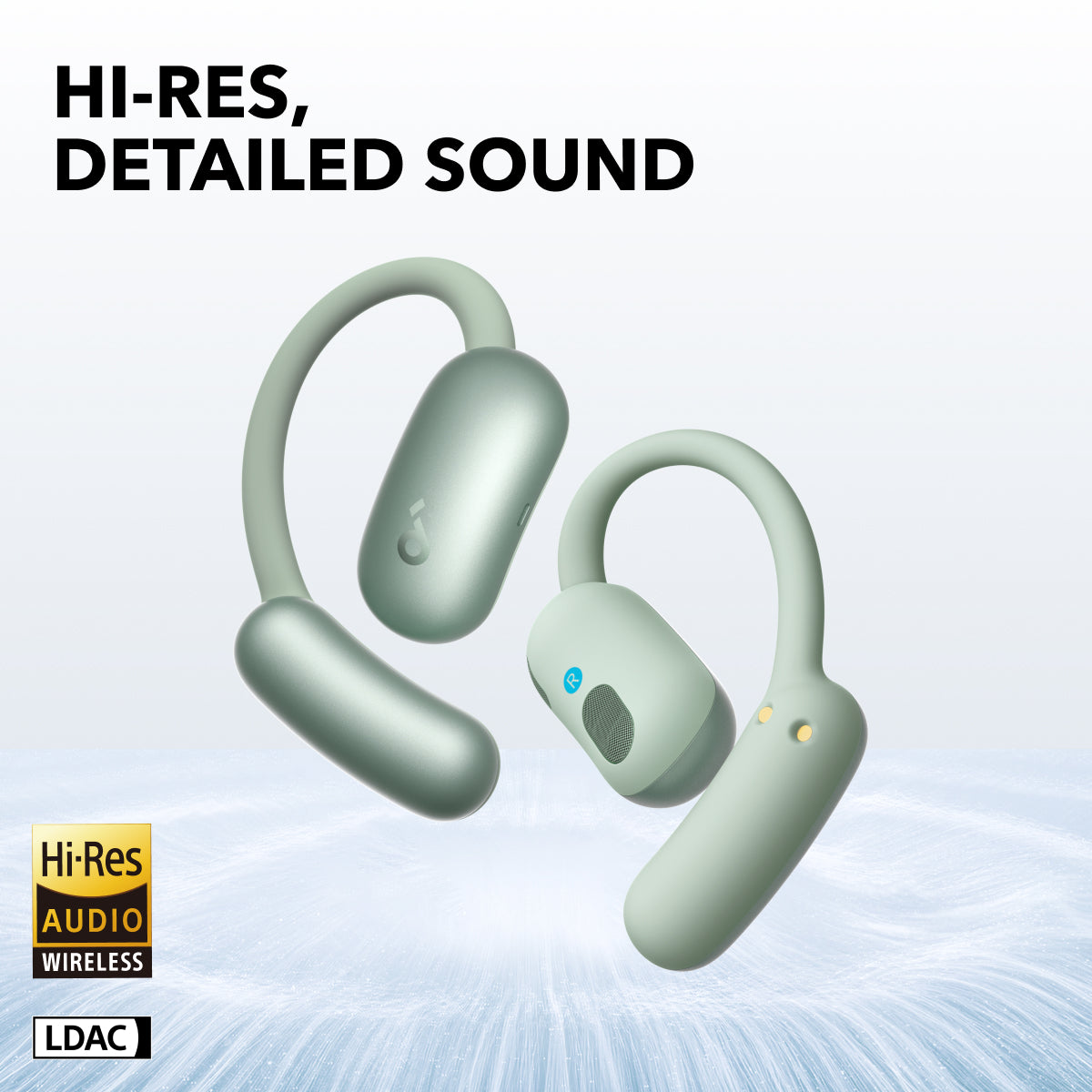 soundcore AeroFit 2 Open-Ear Earbuds, White - official product image
