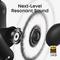 soundcore AeroFit 2 Pro Open-Ear ANC Earbuds, Black - official product image