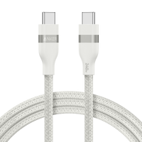 Anker 240W USB-C to USB-C 1.8m Upcycled-Braided Cable, White - official product image