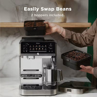 Ninja AutoBarista Pro Bean-to-Cup Espresso Machine Black/Stainless Steel product image