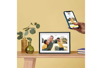Aura Carver 10.1" Digital Photo Frame with Mat – Clay | AF905-MBLK