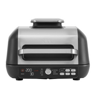 Ninja Foodi MAX PRO Health Grill, Flat Plate & Air Fryer Black product image