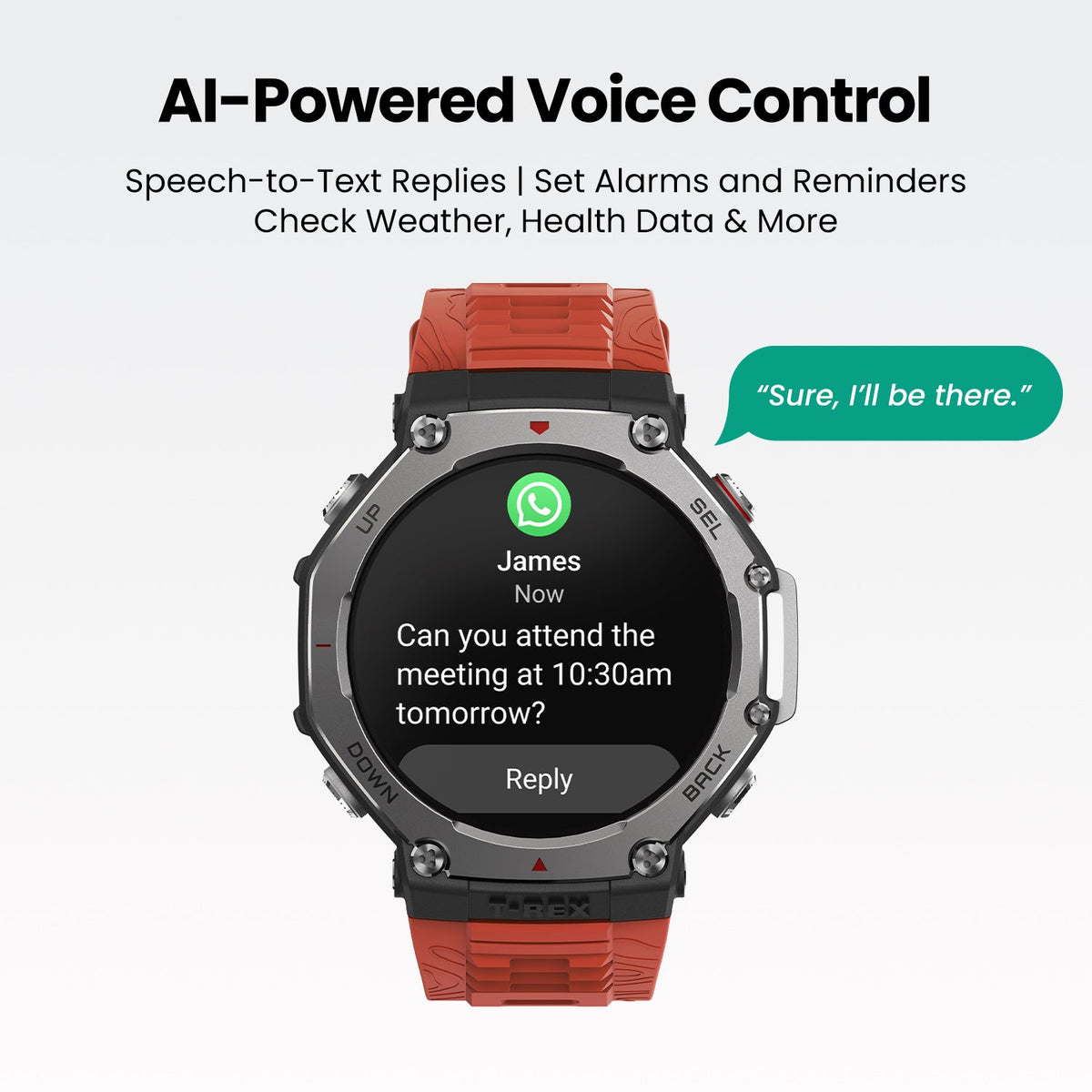 Amazfit T-Rex 3 Rugged GPS Smartwatch - Onyx | T-Rex 3