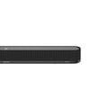 Sennheiser AMBEO Soundbar Mini Black — front view for TV, white background