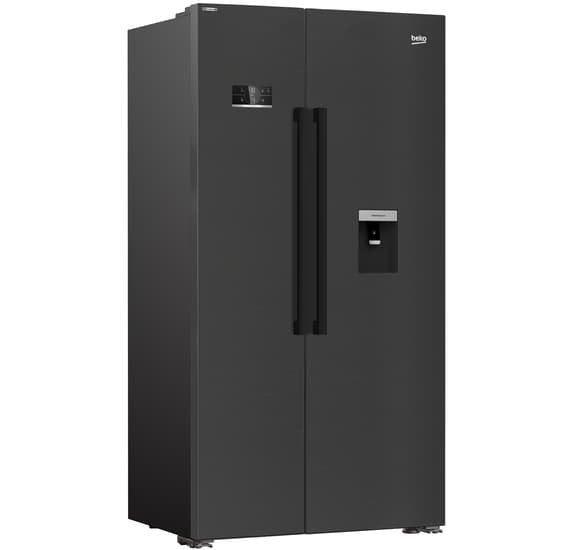 Beko Freestanding American Style Fridge Freezer HarvestFresh | ASD2341VB