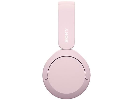 Sony WH-CH520 Wireless On-Ear Headphones - Pink - side profile