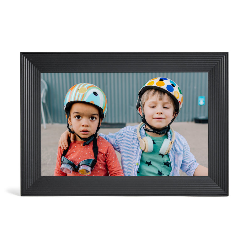 AURA Carver 10.1" WiFi Digital Photo Frame - Gravel | UKA900-BLK