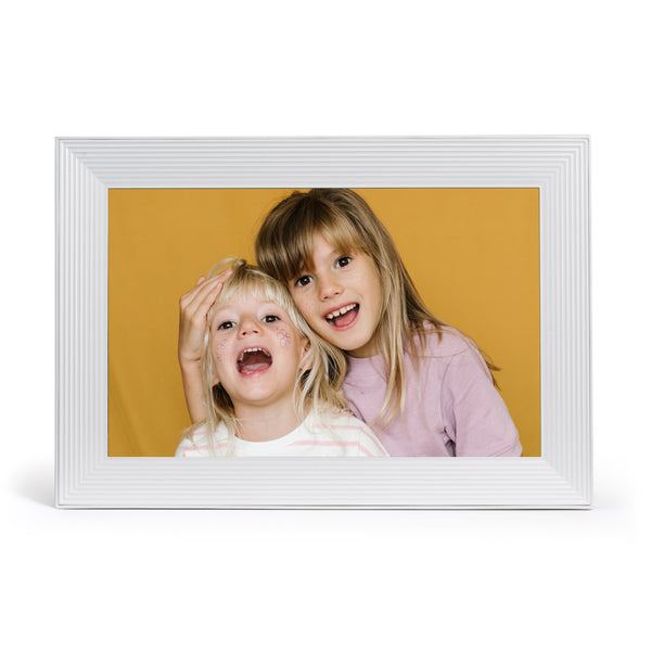 AURA Carver 10.1" WiFi Digital Photo Frame - Seasalt | UKA900-WHT