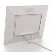 Aura Walden 15" HD Photo Frame – Clay with Paper Mat | AF115-MWHT