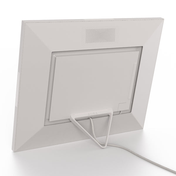 Aura Walden 15" HD Photo Frame – Clay with Paper Mat | AF115-MWHT