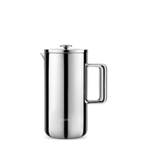 Aarke Coffee Press, Stainless Steel, 1L — front studio view