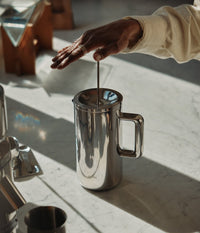 Aarke Coffee Press, Stainless Steel — product shot