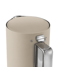 Aarke Temperature Control Kettle in Sand — handle detail