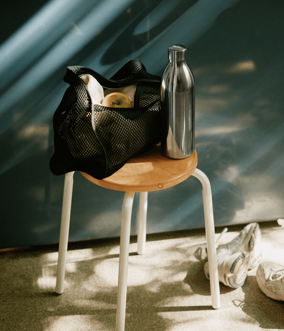 Aarke To-Go Bottle for Carbonator 3, 1L, Stainless Steel — studio shot