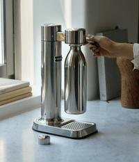 Aarke To-Go Bottle for Carbonator 3, Stainless Steel, 1L - front product view