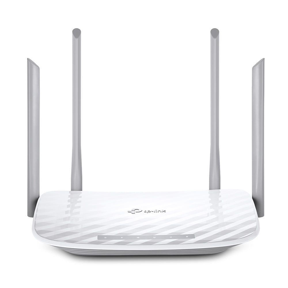 TP-Link Archer C50 AC1200 wireless router — front/top angle view