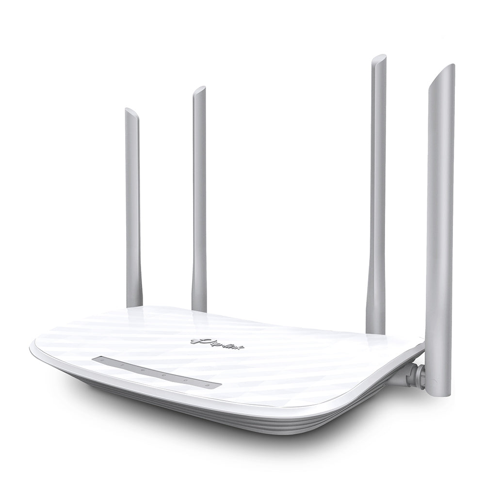 TP-Link Archer C50 — three-quarter angle view