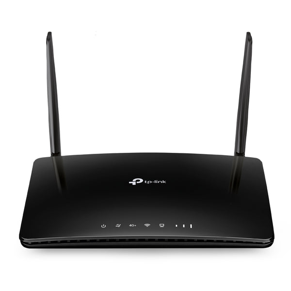 TP-Link Archer MR600 4G+ Cat6 router — front angle view