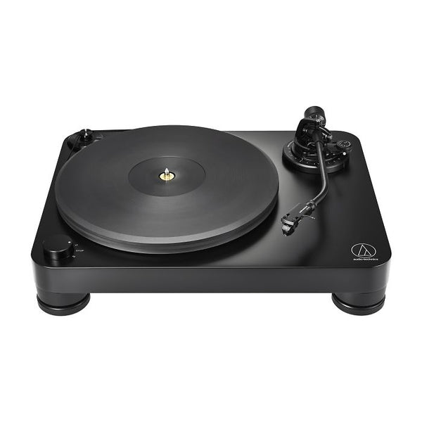 Audio-Technica AT-LP7X black turntable hero view