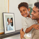 Aura Aspen 12" Digital Photo Frame – Ink | AF215-MBLK