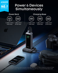 Anker Prime 26K 300W Power Bank, Black - official product image