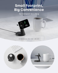 Anker MagGo 3-in-1 Wireless Charging Station, Black - official product image