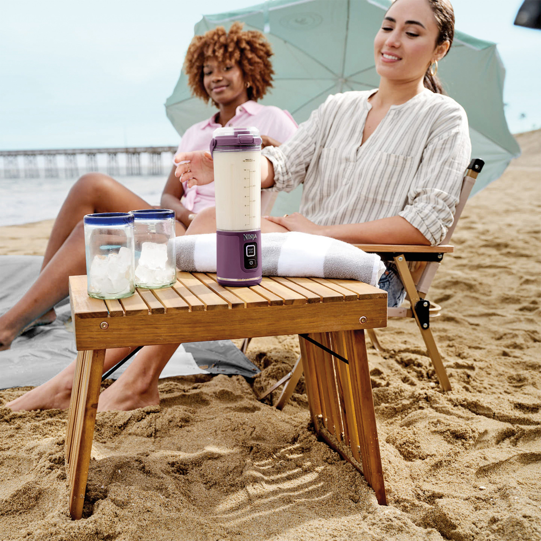 Ninja Blast Cordless Portable Blender 530ml Purple product image